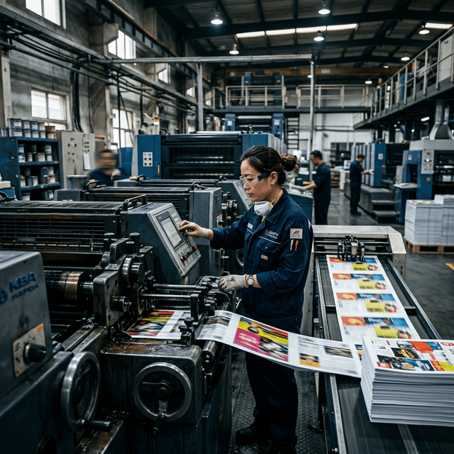 Công nhân Vận hành máy in Offset